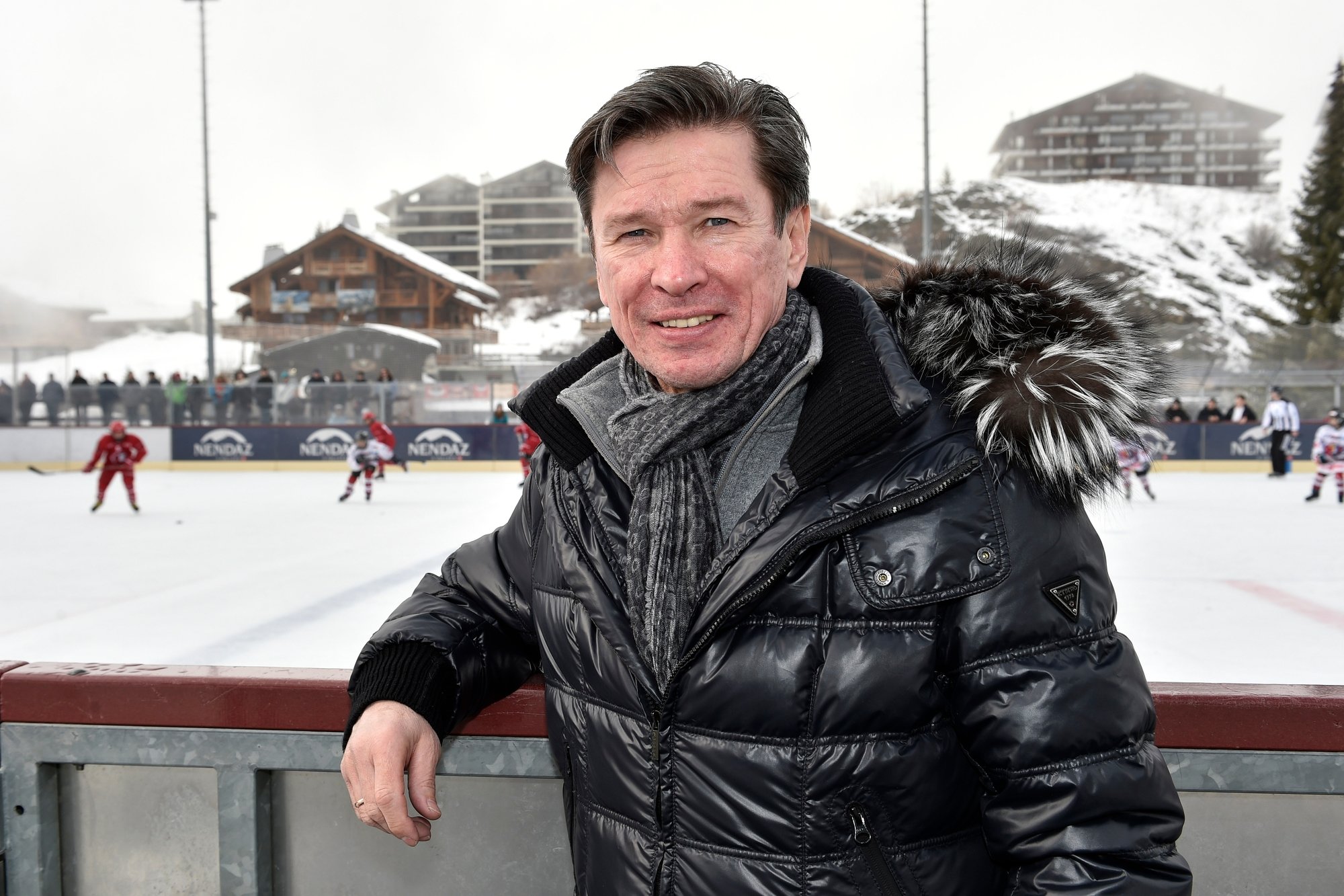 Slava Bykov, ancien joueur et entraîneur de hockey sur glace russe.