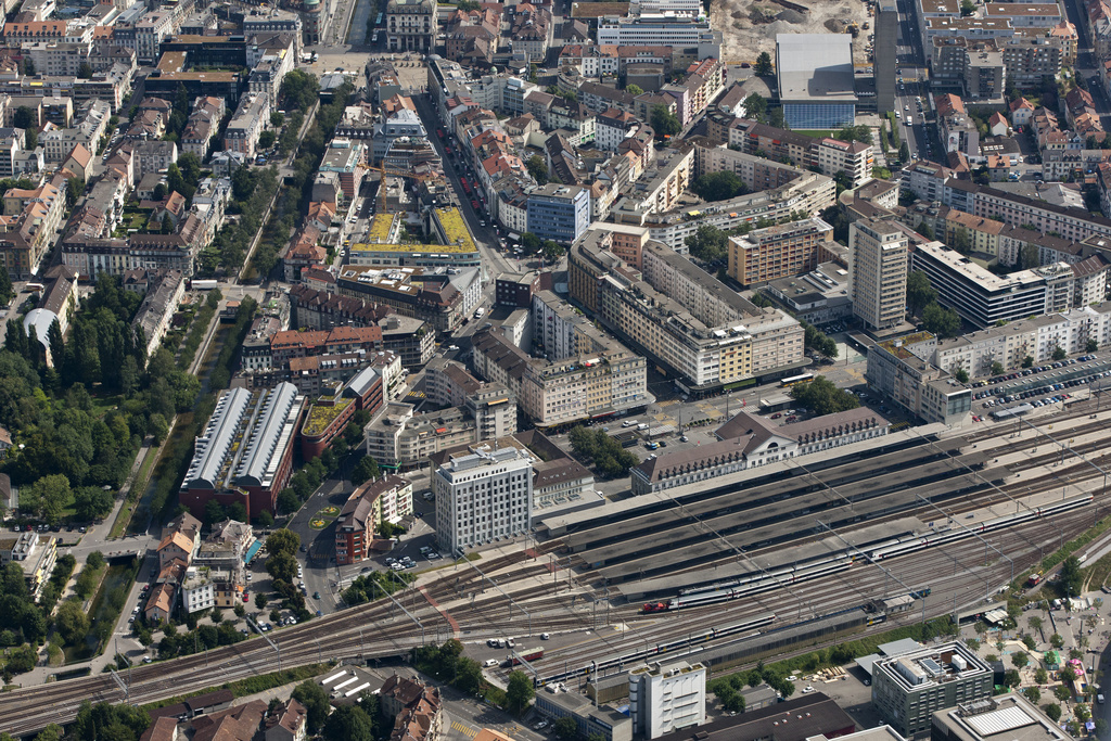 Le projet devrait voir le jour non loin de la gare de Bienne.