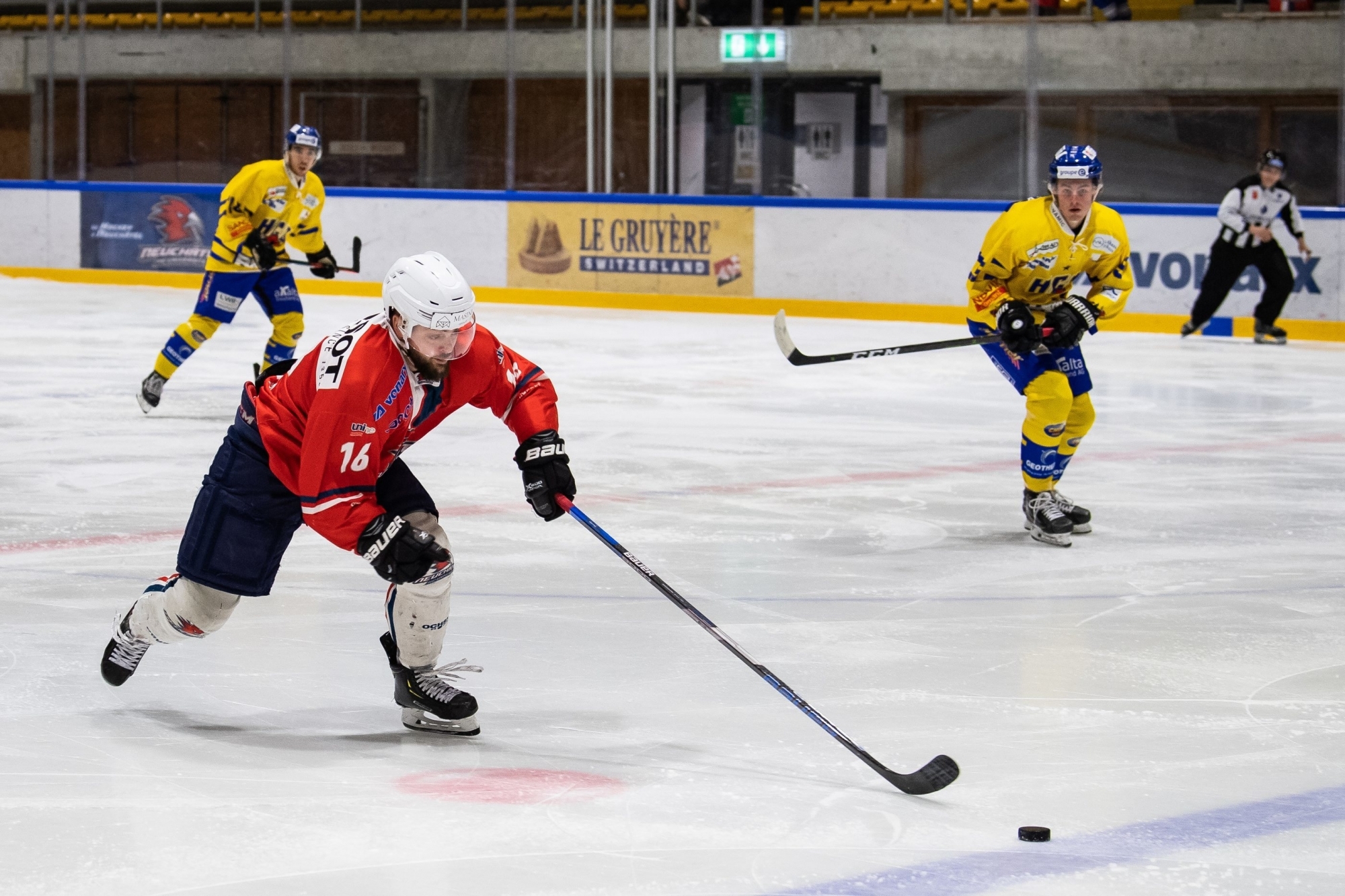 Flavio Laspina et le HC Université Neuchâtel sont qualifiés pour les demi-finales.