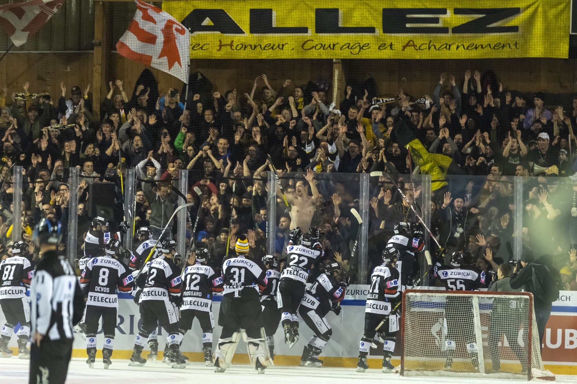 La ferveur entourant le HC Ajoie et son équipe s'étend à une grande partie de la Romandie.