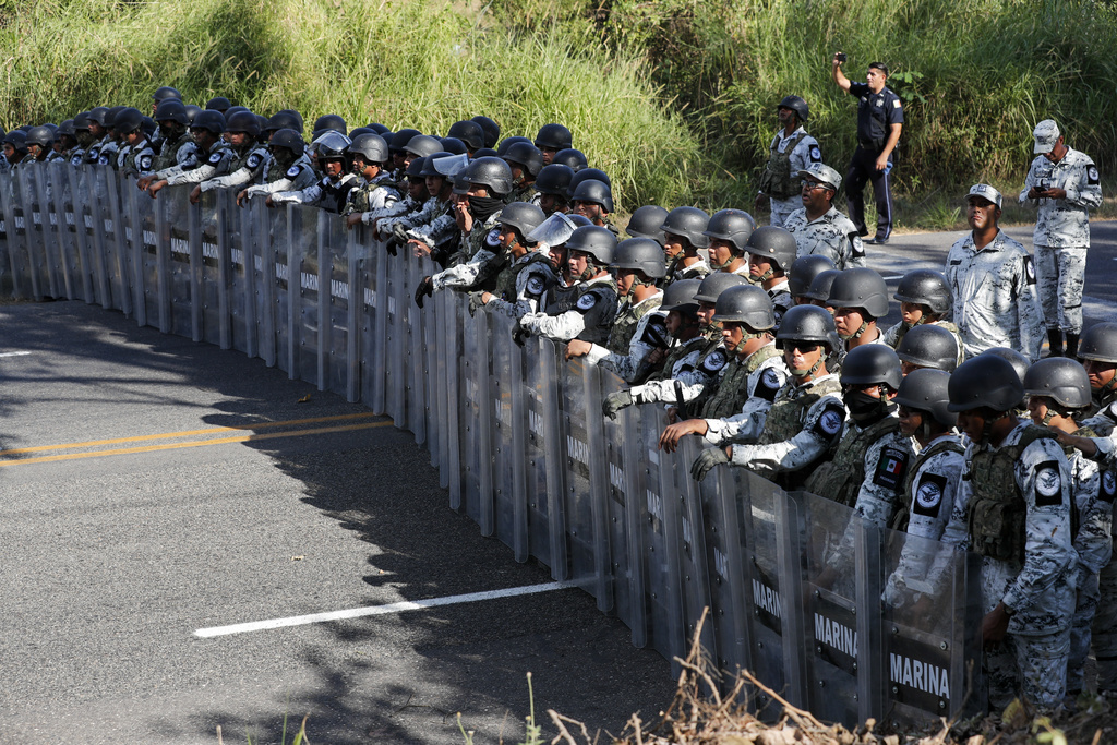 Le président mexicain Andres Manuel Lopez Obrador a déployé environ 26'000 militaires aux frontières sud et nord de son pays.