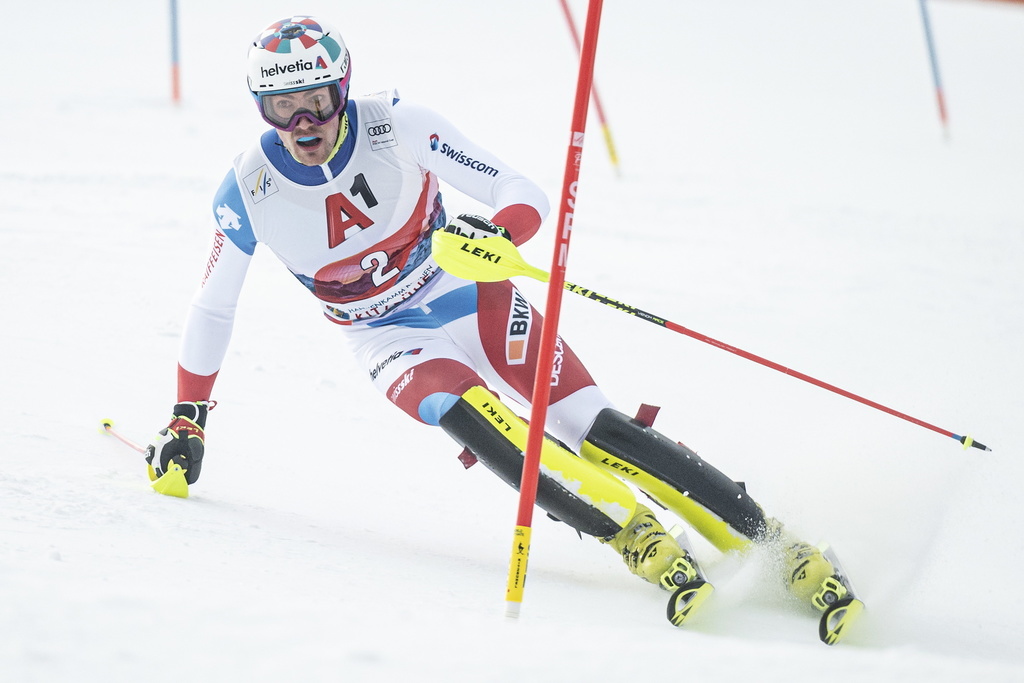 Daniel Yule a multiplié les bons résultats ces dernières semaines, en remportant notamment le slalom de Kitzbühel. (Archives)