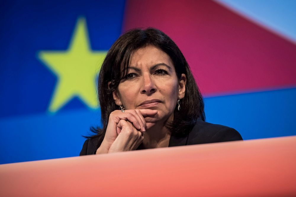 La socialiste Anne Hidalgo, maire de Paris, se représente aux municipales de mars.