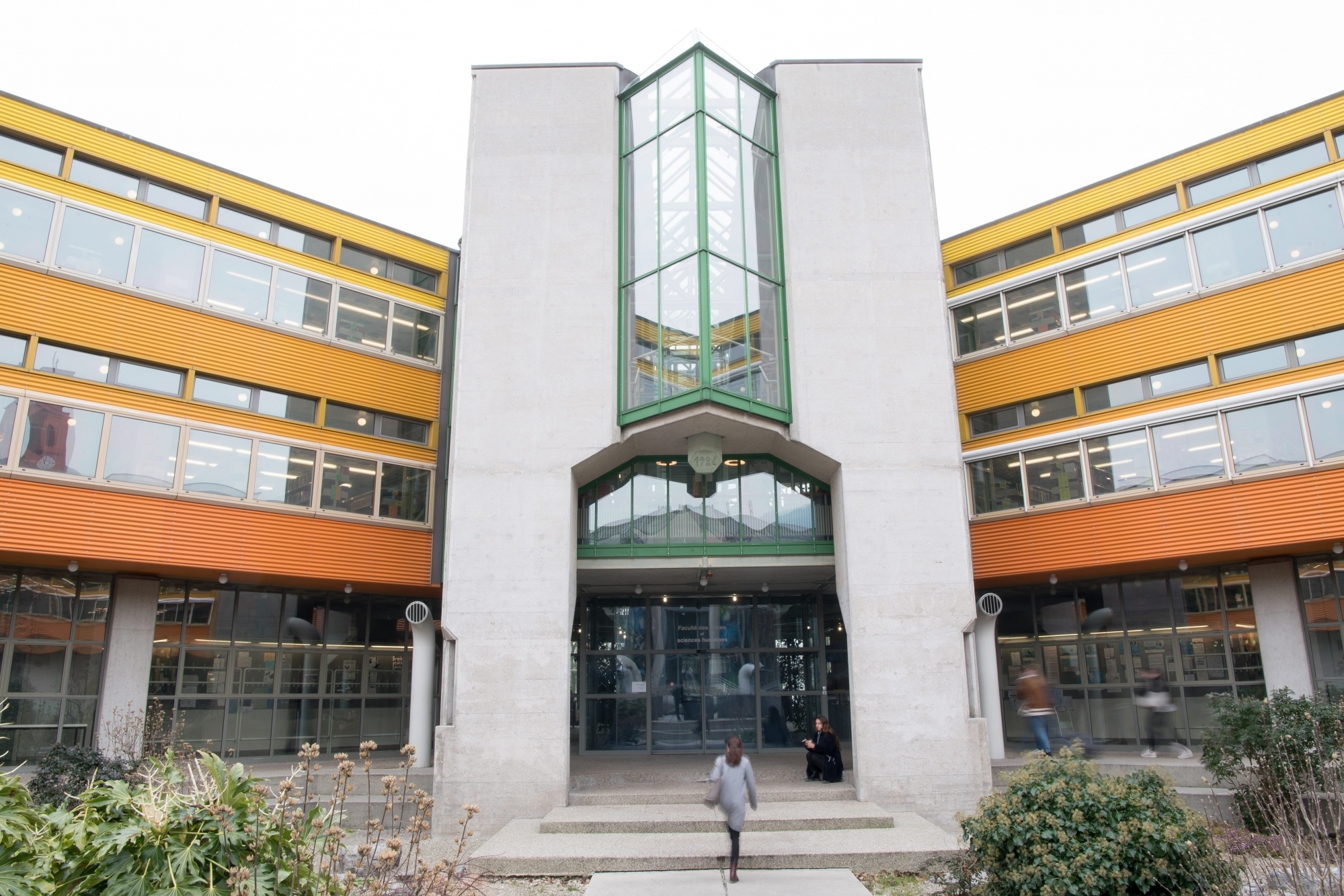 Université de Neuchâtel: la faculté des lettres et sciences humaines.