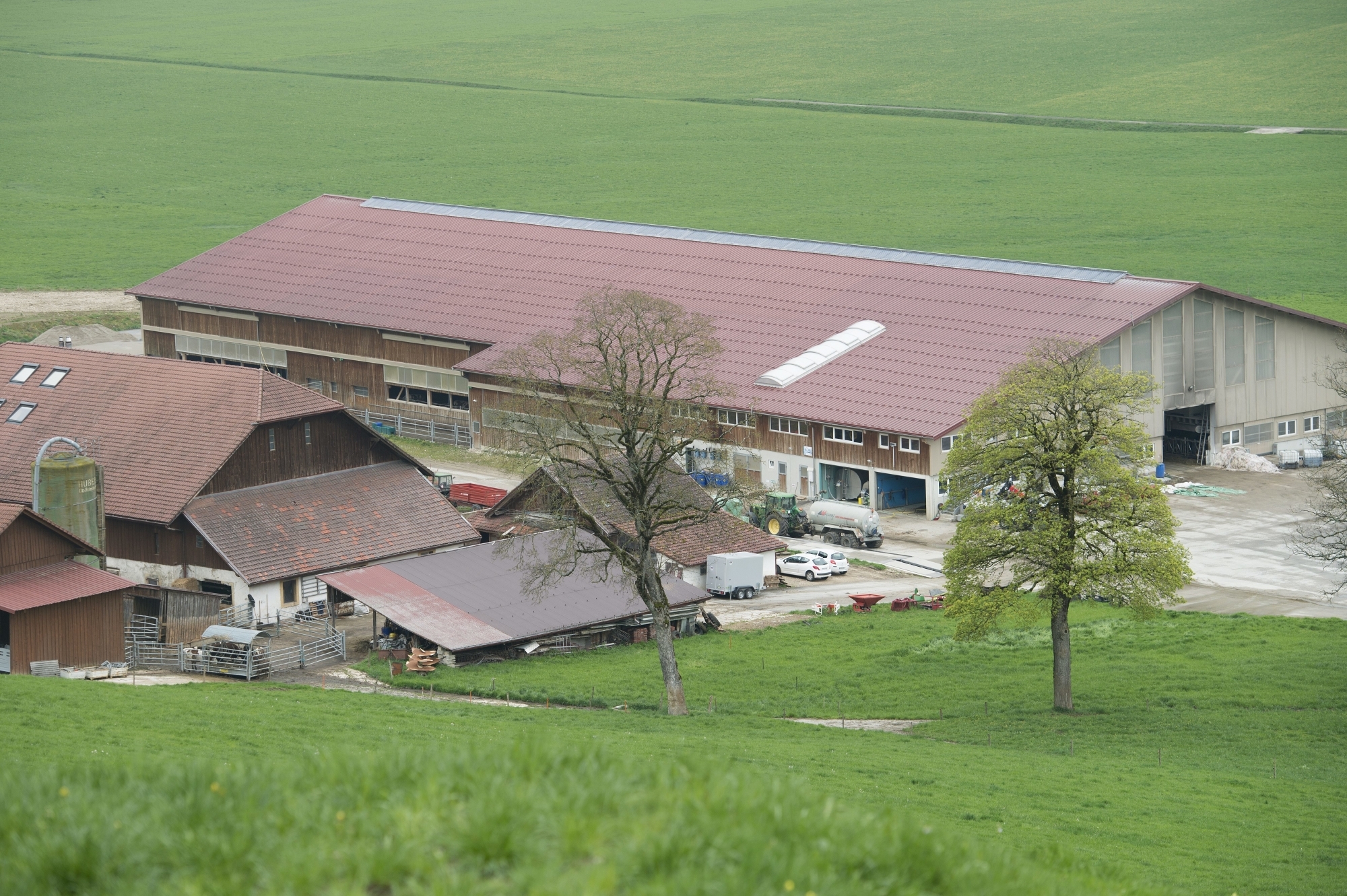 La ferme Menoud, photographiée en 2015.