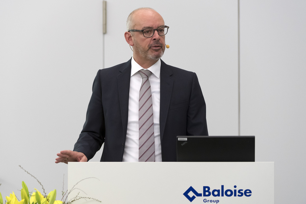 Gert De Winter, CEO de Bâloise, a vu son revenu augmenter de 5,5% pour s'établir à 2,21 millions de francs sur l'année 2019.