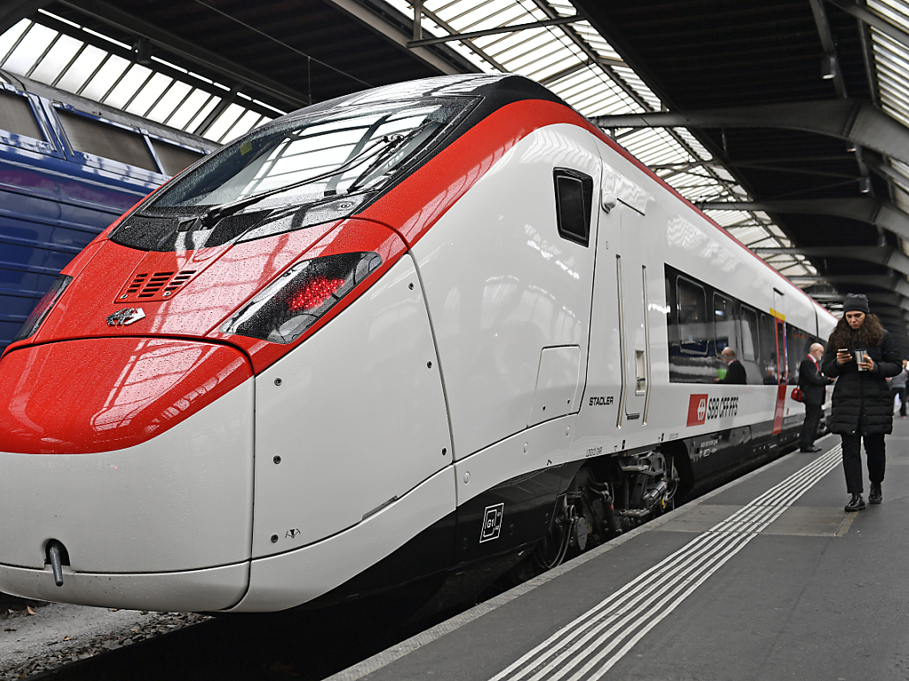 Pour l'exercice en cours, Stadler Rail table à nouveau sur une croissance à deux chiffres des ventes, dans l'hypothèse d'une situation monétaire stable, et prévoit un résultat similaire à celui de 2019 (archives).