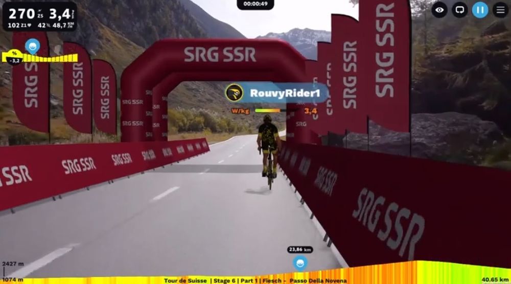 Du 22 au 26 avril, les coureurs s'affronteront durant cinq étapes du Tour de Suisse de manière virtuelle. 