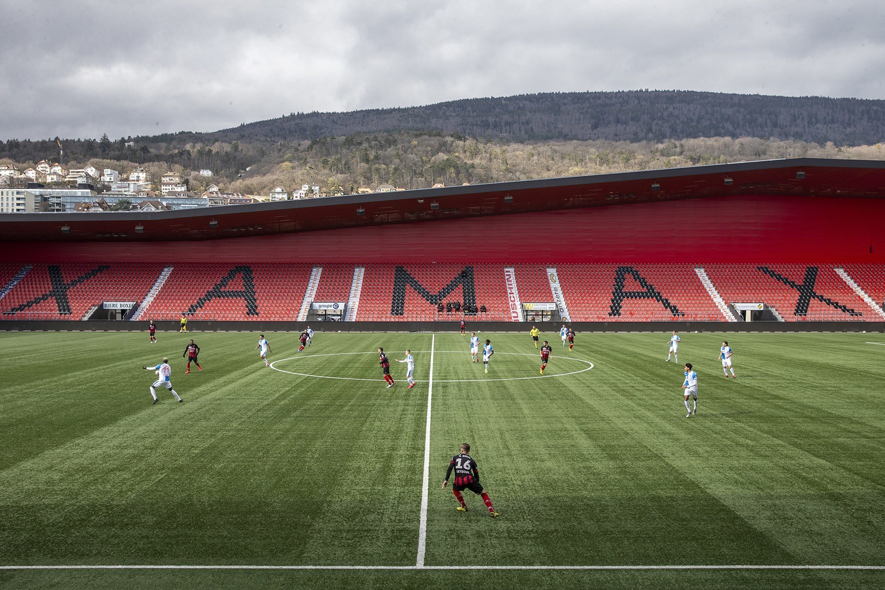 Pas de spectateur pour le match amical de Xamax face à Grasshopper.