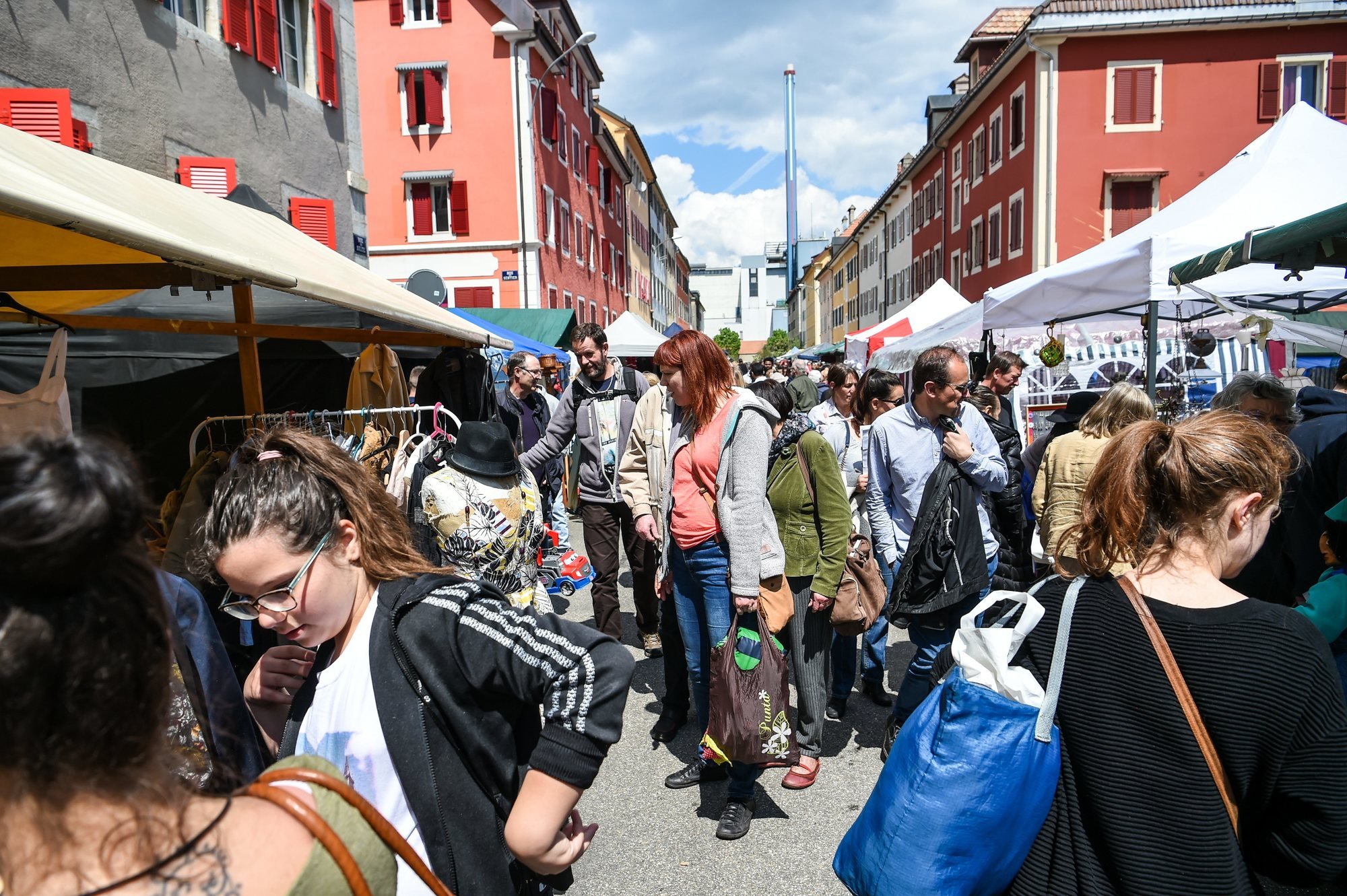 Ni Fête de mai ni marché aux puces géant cette année à La Chaux-de-Fonds.