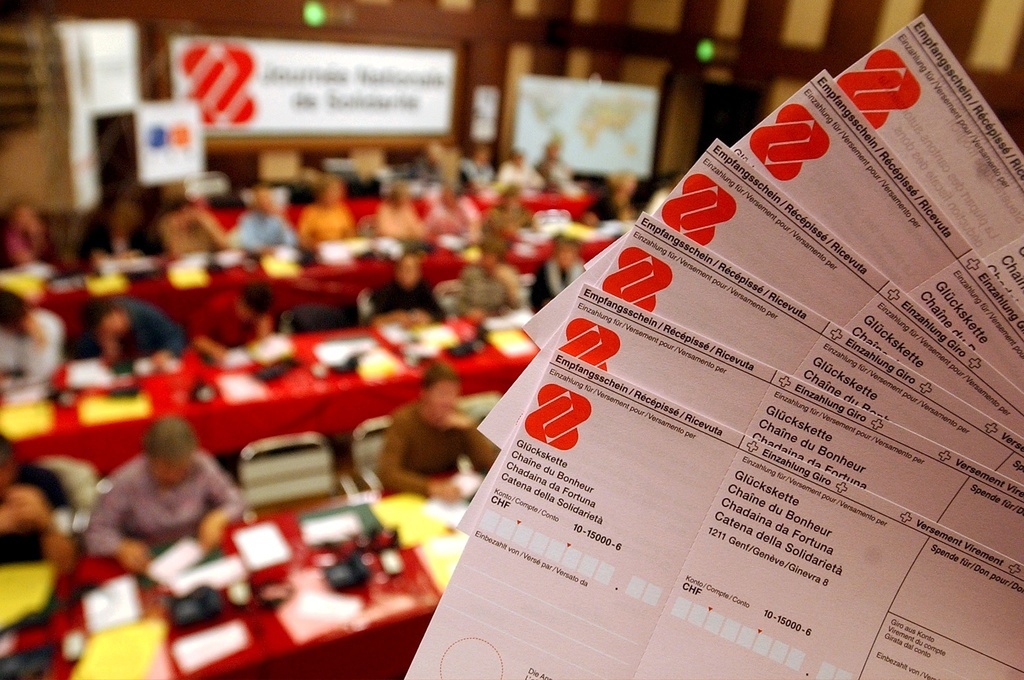 La Chaîne du Bonheur s'appuie sur Caritas Suisse et la Croix-Rouge suisse et ses associations cantonales pour la mise en oeuvre de ses aides (ILLUSTRATION).