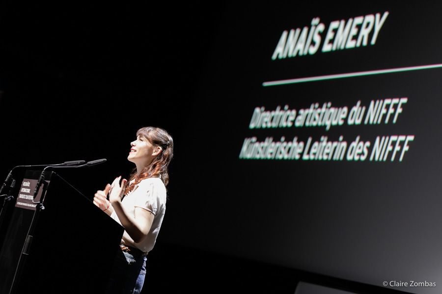 Anaïs Emery lors de la dernière édition du Festival du film fantastique de Neuchâtel.