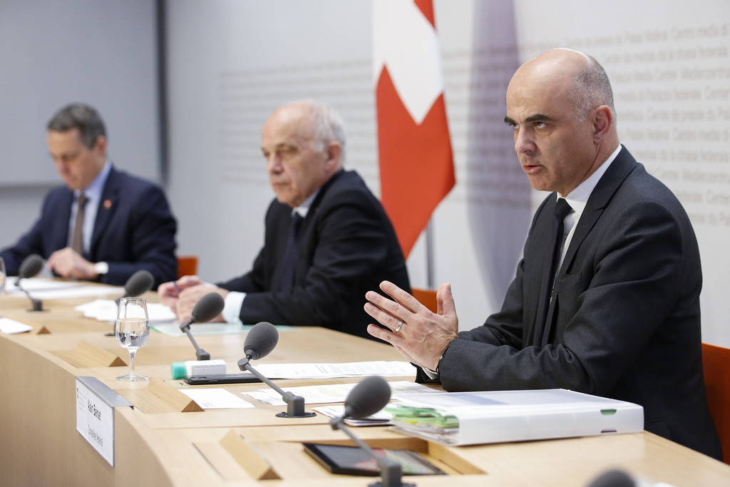 Les Suisses ont confiance dans les mesures prises par le Conseil fédéral.