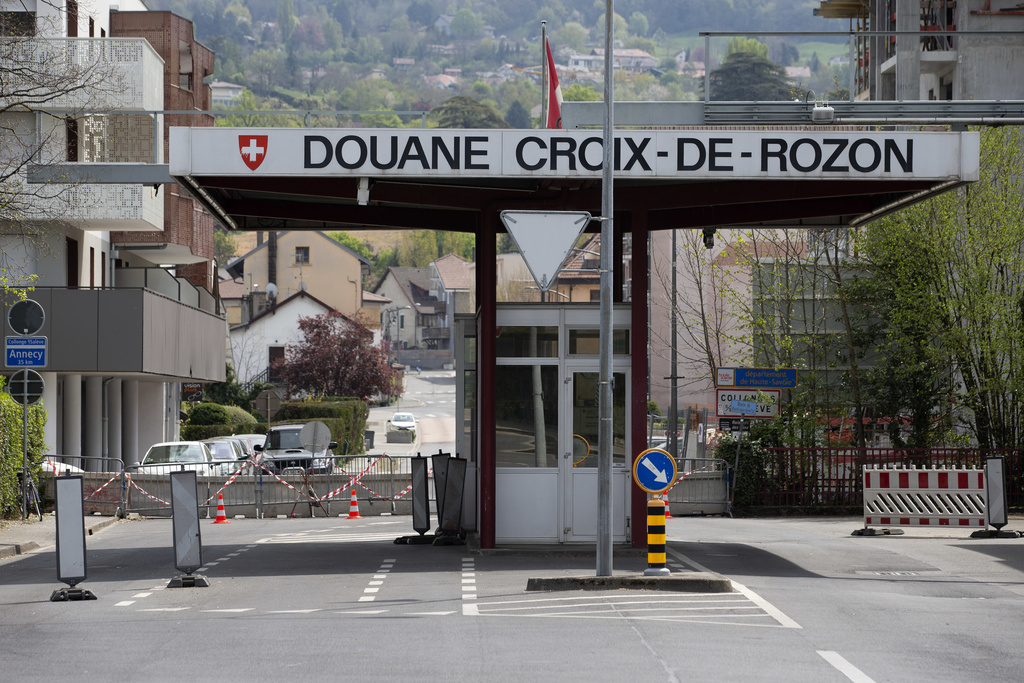 Dès lundi, le point de passage de la Croix-de-Rozon dans le canton de Genève sera à nouveau ouvert. 