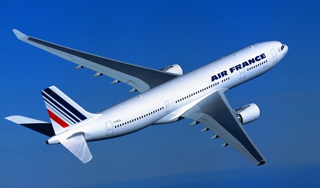 Un Airbus A330 d'Air France a été endommagé. (Illustration)