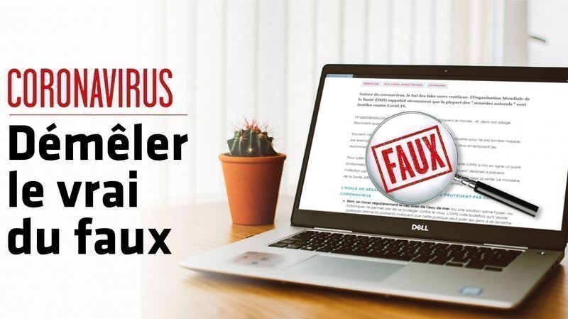 Nous décortiquons régulièrement pour vous les fakes news sur le coronavirus diffusées sur les réseaux sociaux.