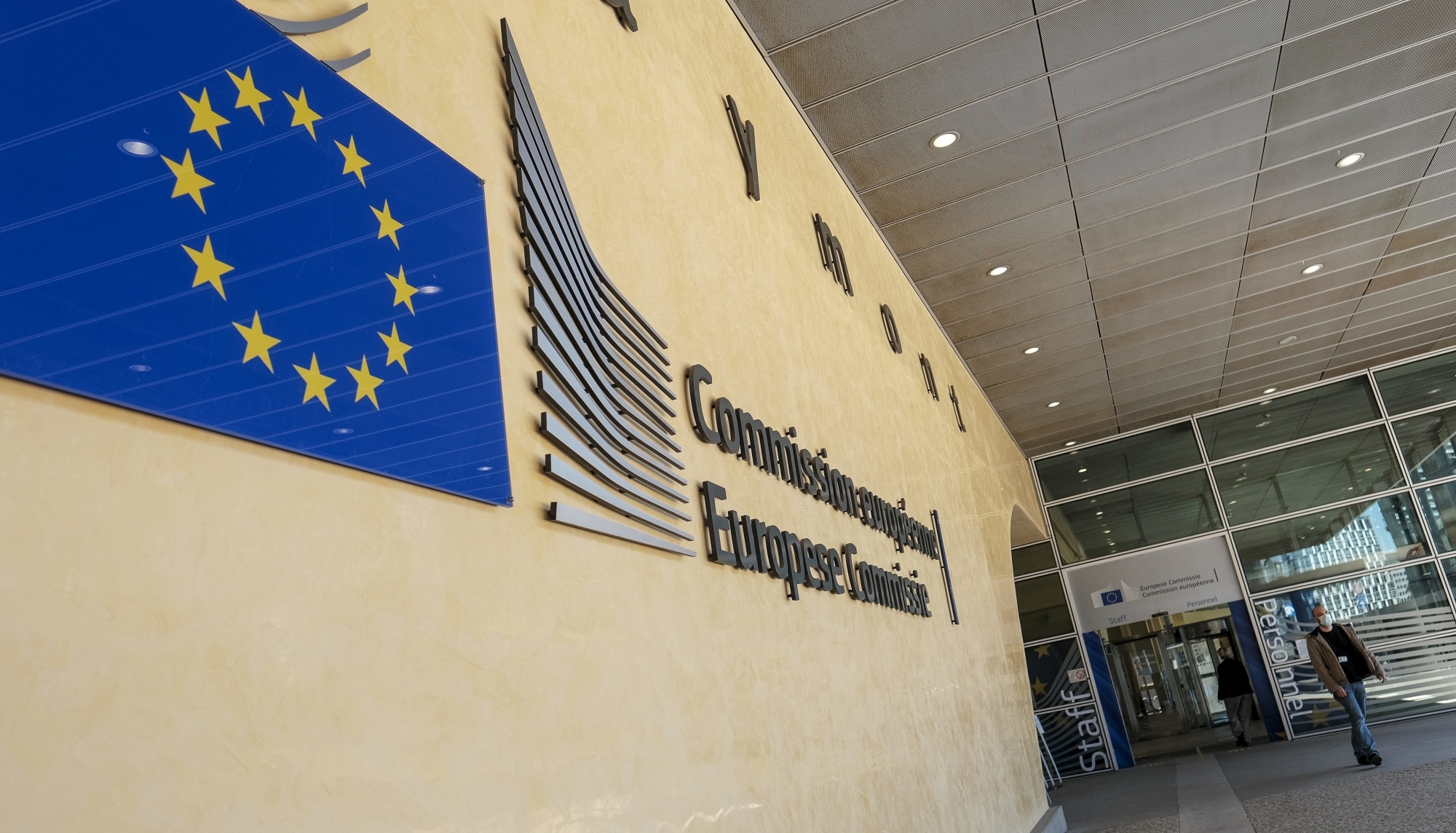 Le siège de la Commission européenne à Bruxelles.
