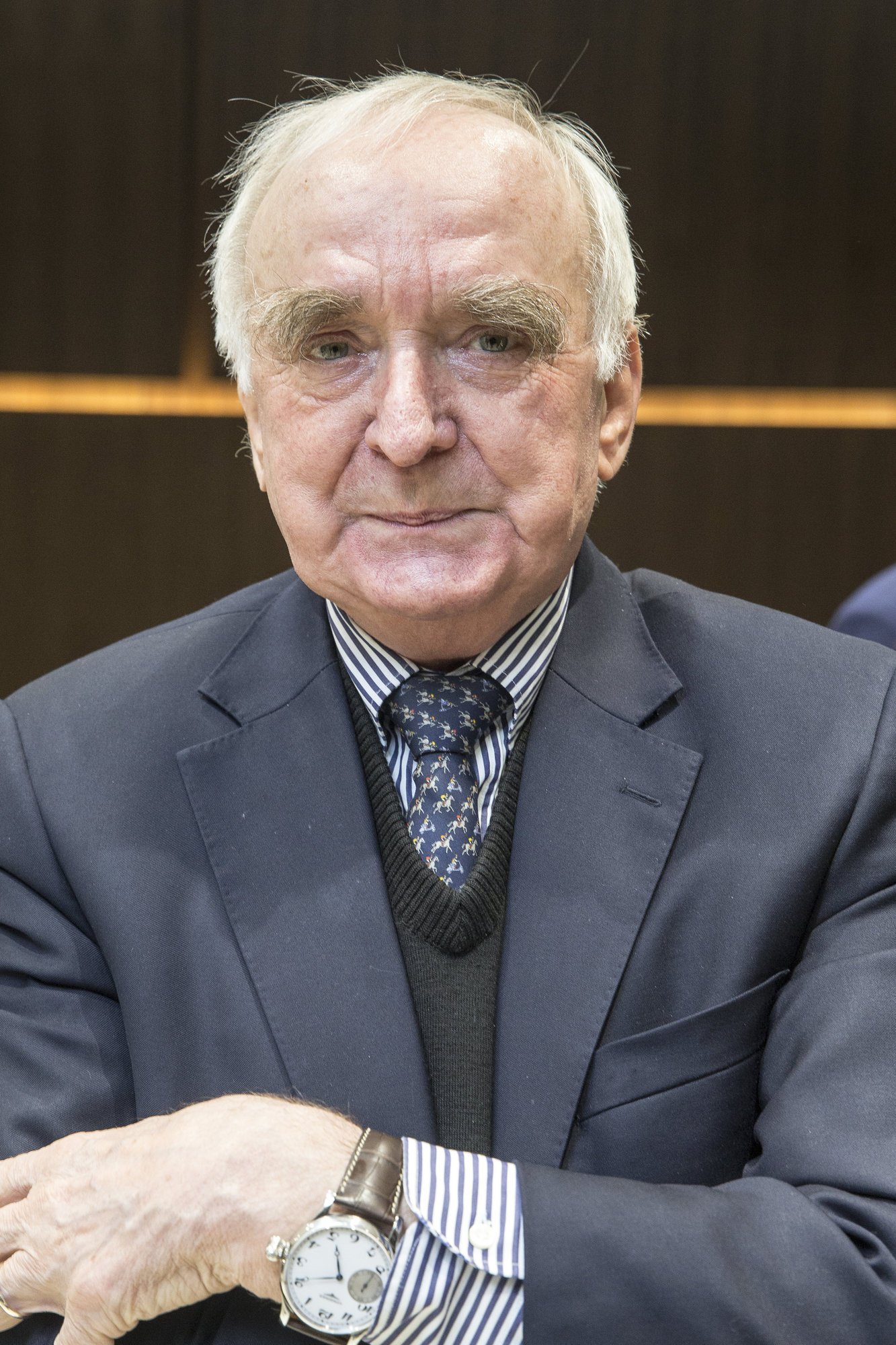 Walter von Kaenel, croqué en mars 2016 à Baselworld.