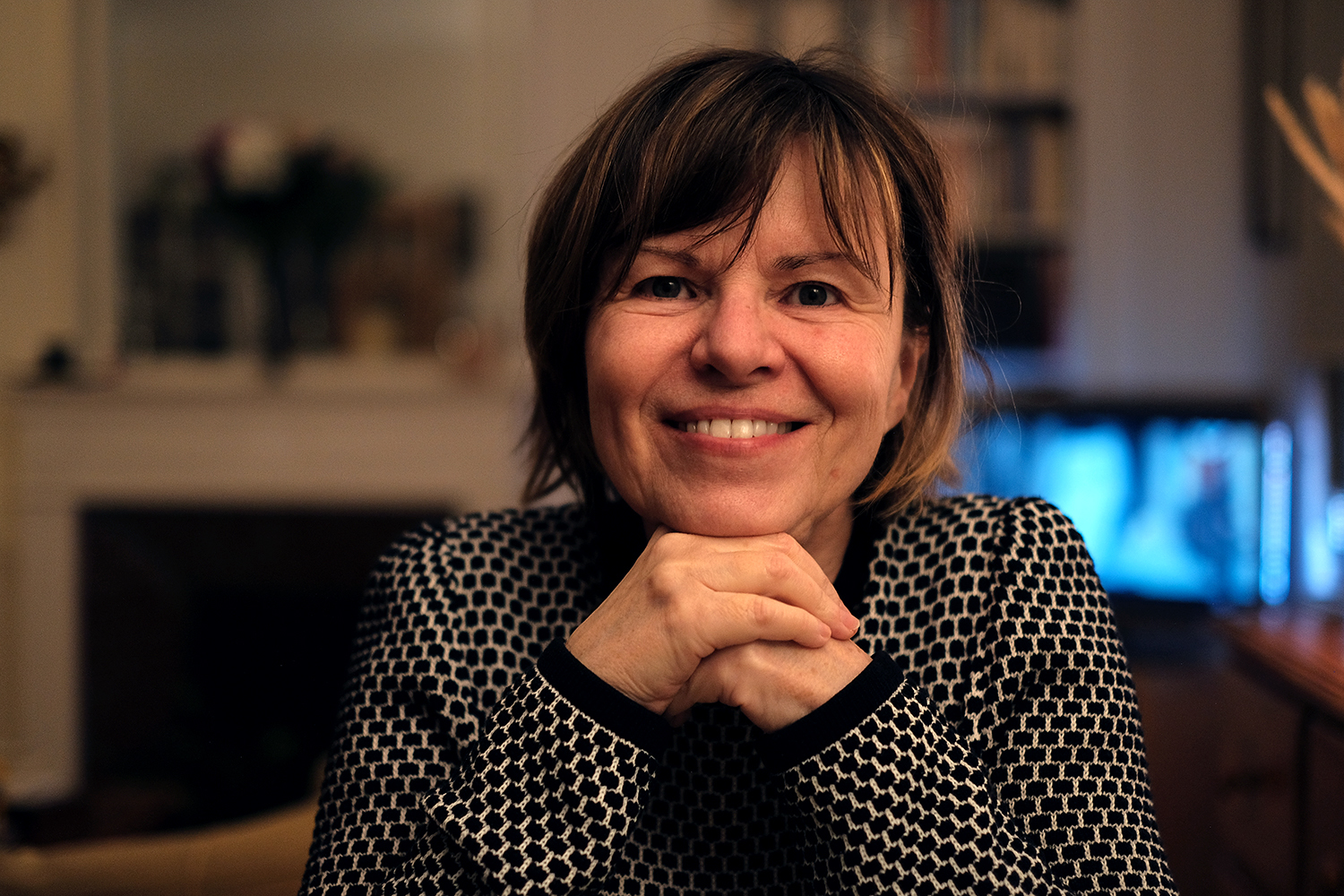 Margot Carlier, traductrice de la légende du reportage littéraire Hanna Krall. 