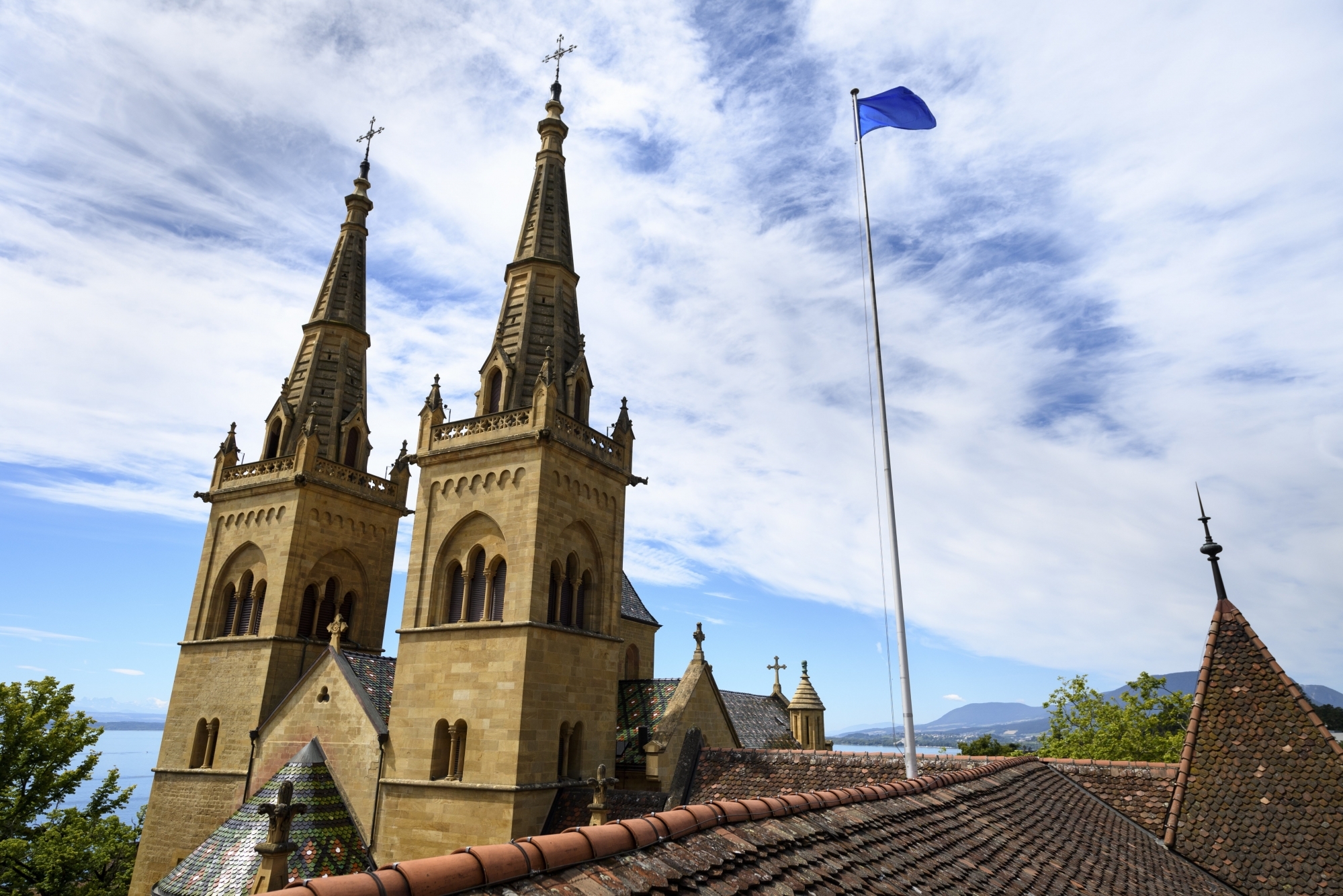 Le canton de Neuchâtel reste dans une situation de drapeau bleu, caractérisée par des cas sporadiques.