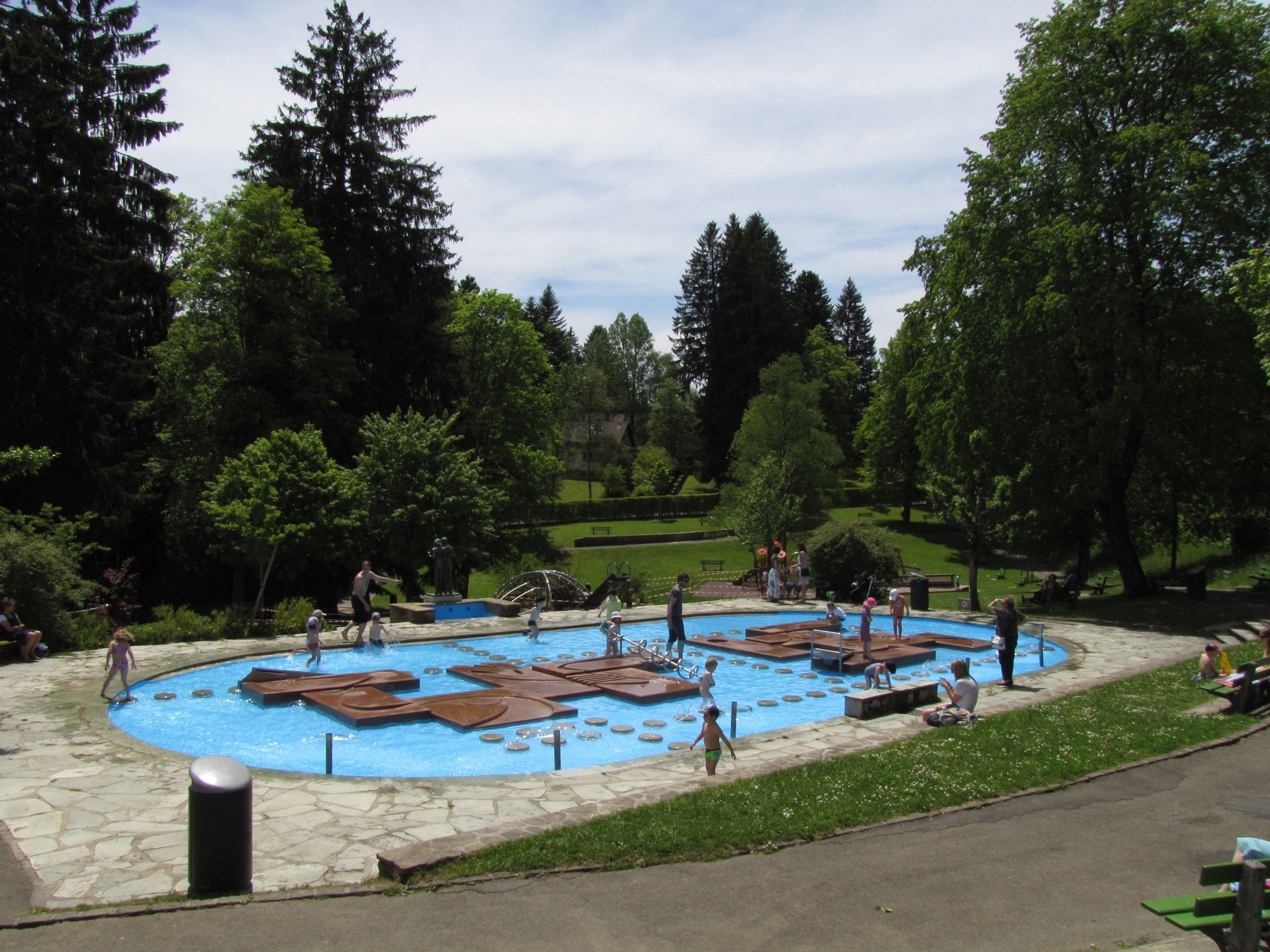 Le bassin était inaccessible au public depuis le début du mois de juillet.