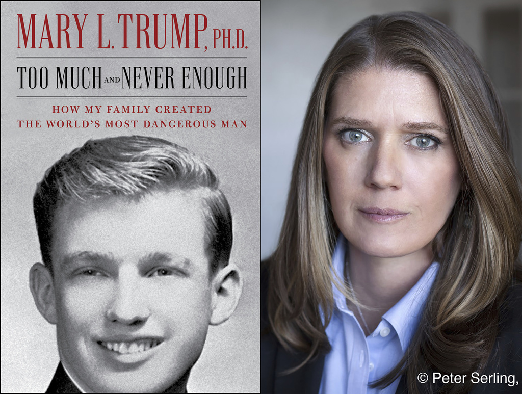 L'auteure, Mary Trump, est la nièce du président. Psychologue, elle y décrit un homme dangereux et incapable de mener le pays. Le livre s'écoule déjà à une vitesse record.