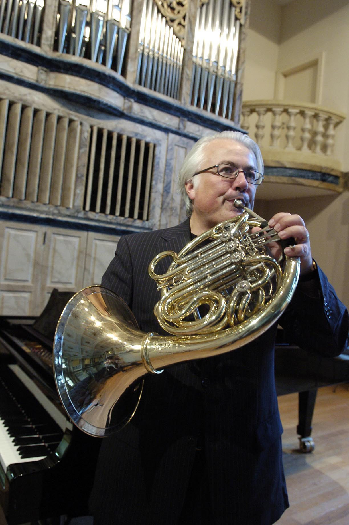 Bruno Schneider est l'initiateur de l'Académie de cor.