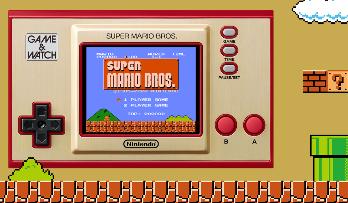 La console inclura les jeux Super Mario Bros., Super Mario Bros.: The Lost Levels et une version Mario de Ball.