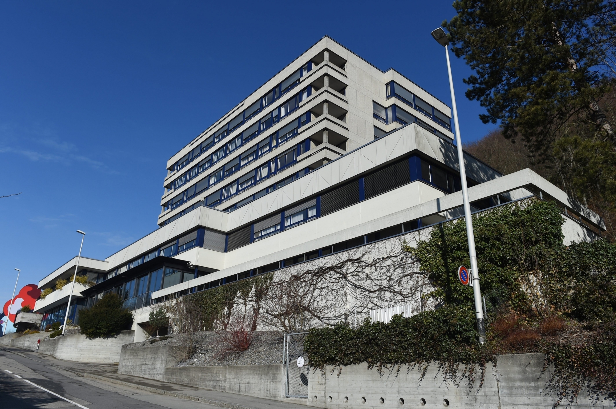 L'Hôpital du Jura bernois, à Moutier.