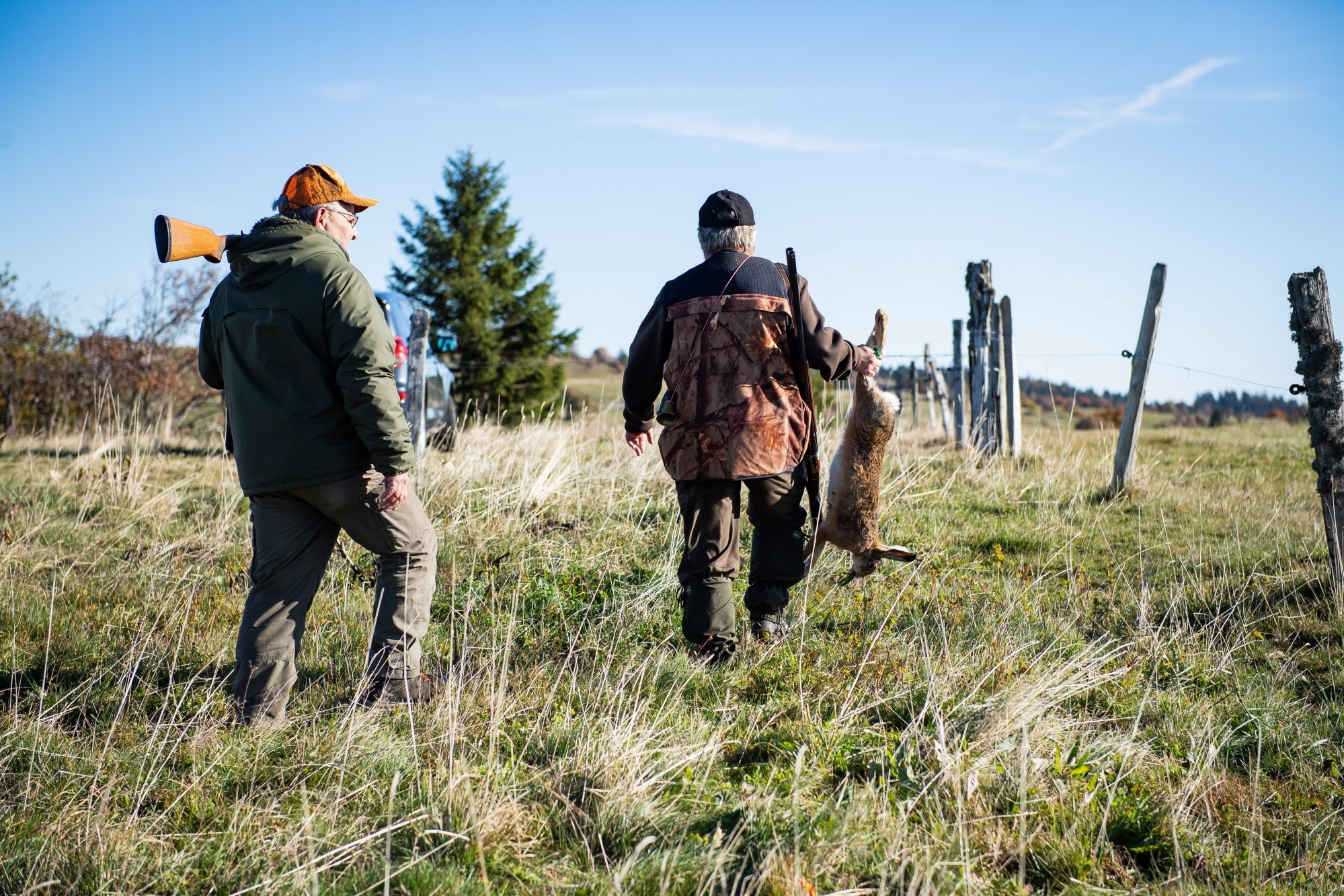 Les chasseurs neuchâtelois (ici lors d'une chasse dans la région du Creux-du-Van) appellent à voter oui à la nouvelle loi, le 27 septembre prochain.